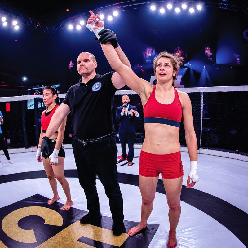 Jasmine Jasudavicius expects size advantage over Julia Polastri to play a big factor in Contender Series bout